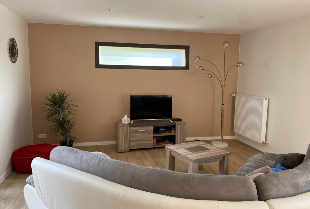 Extension maçonnerie et bardage