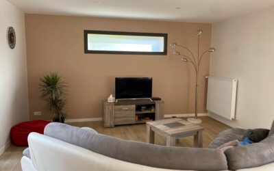 Extension maçonnerie et bardage