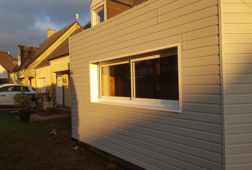 Extension ossature bois