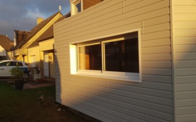 Extension ossature bois