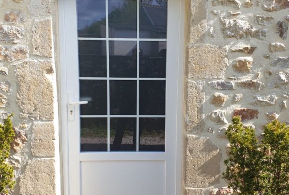 Menuiseries PVC blanches