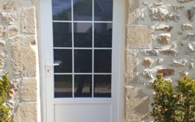 Menuiseries PVC blanches