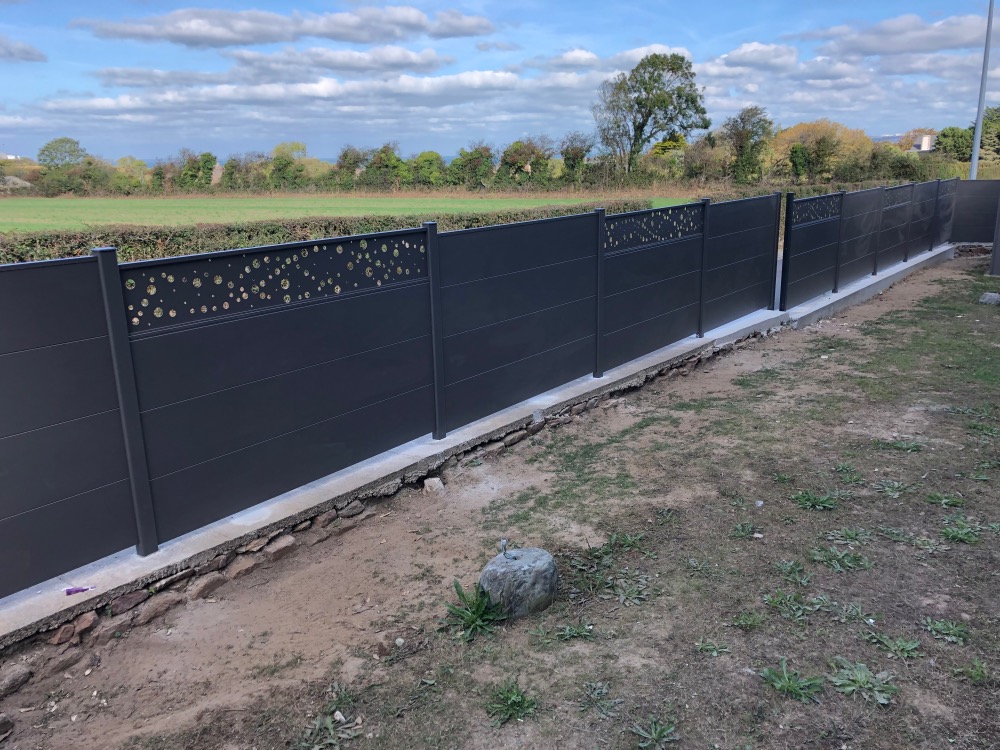 Palissade En Aluminium Avoine Agencement