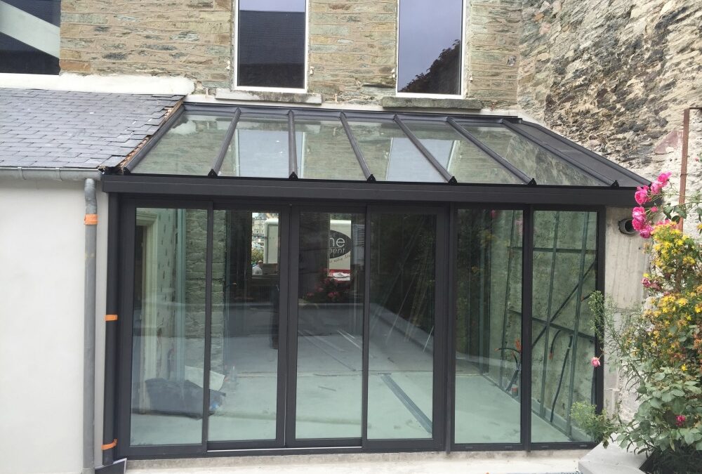 Véranda en aluminium