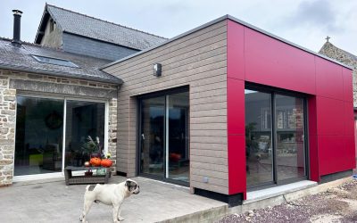 Extension en ossature bois